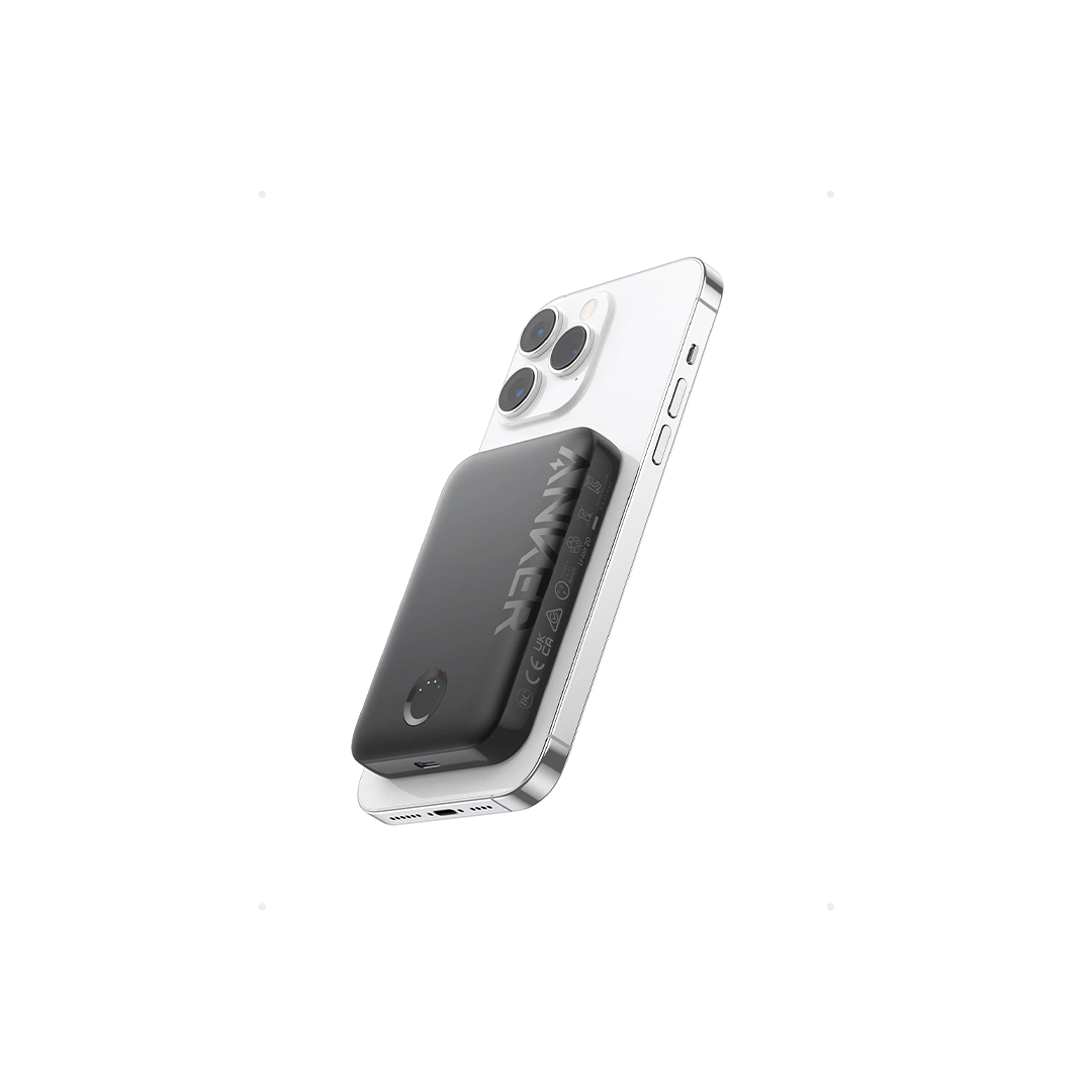 Anker 321 MagGo 5000mAh PowerCore Magnetic Battery - Black in Qatar Anker 321 MagGo 5000mAh PowerCore Magnetic Battery - Black in Qatar